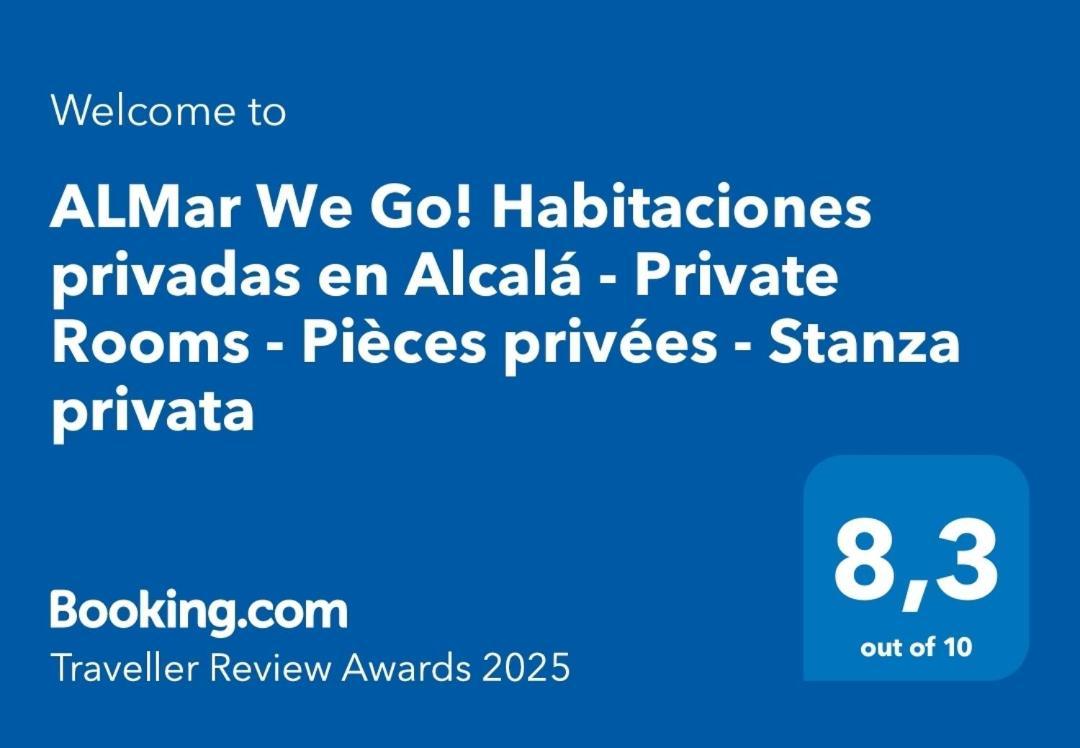Almar We Go! Habitaciones Privadas En Alcala - Private Rooms - Pieces Privees - In Shared Apartment Екстериор снимка