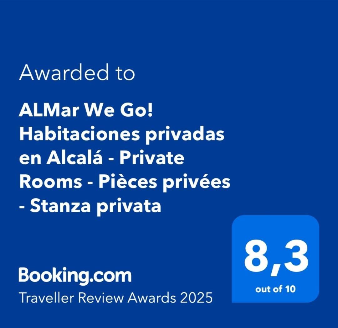 Almar We Go! Habitaciones Privadas En Alcala - Private Rooms - Pieces Privees - In Shared Apartment Екстериор снимка